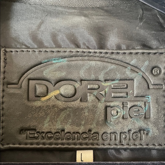 Colorful Patterned Leather Jacket - Picture 2 of 8